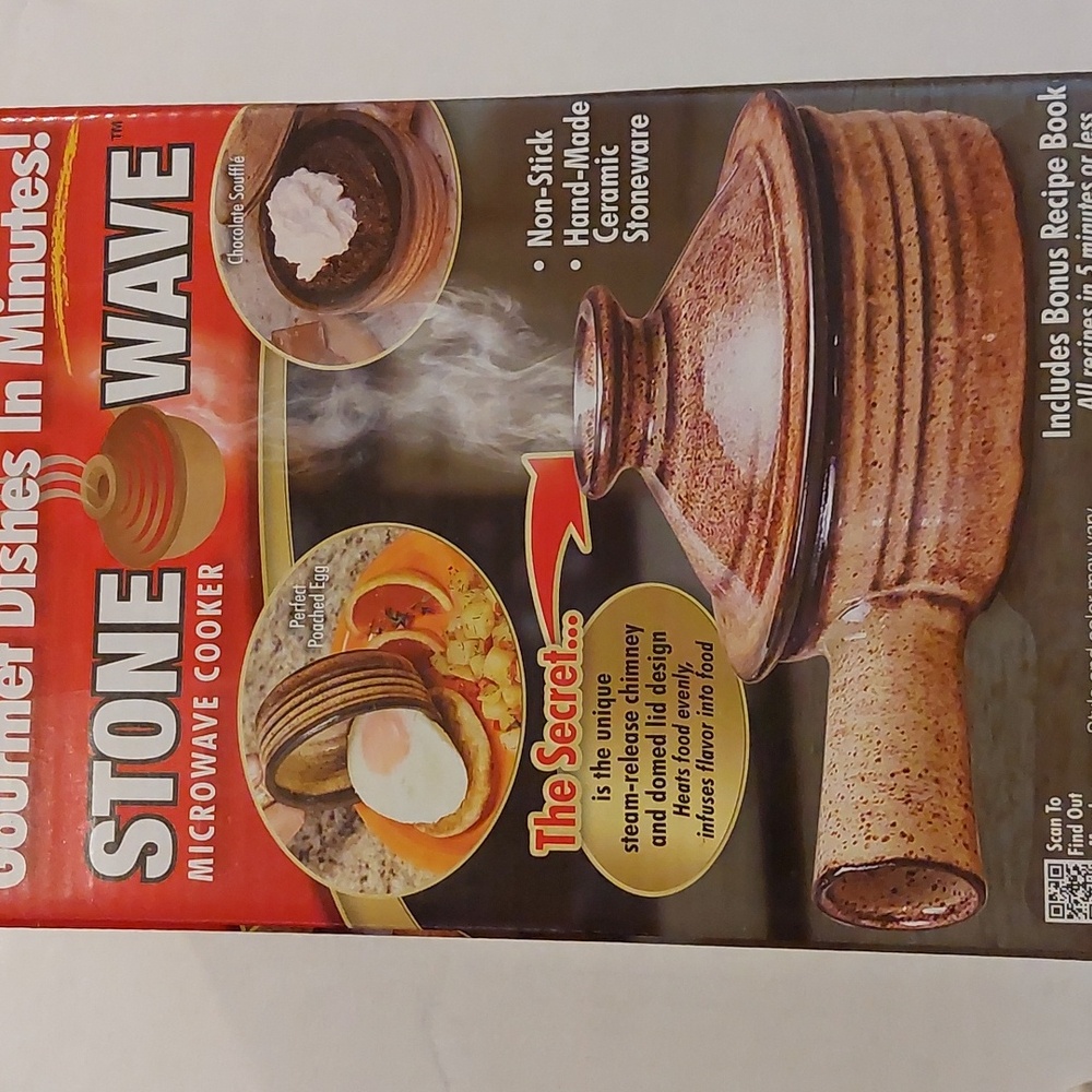 Stone Wave Microwave Cooker NIB